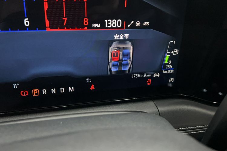 Used Ford Mustang 2024 2.3T EcoBoost Hardtop Performance Edition Odometer Close Up