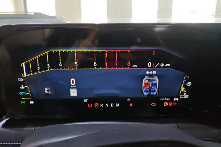 Used Ford Mustang 2024 2.3T EcoBoost Hardtop Performance Edition Odometer Close Up