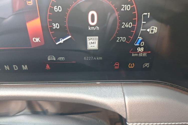 Used Ford Mustang 2024 2.3T EcoBoost Hardtop Performance Edition Odometer Close Up