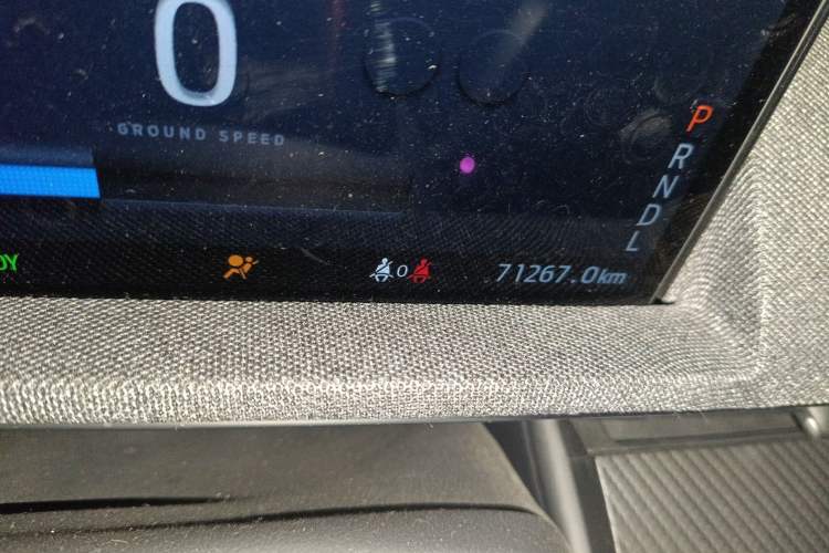 Used Ford Mustang Mach-E 2021 AION Y Plus Rear-Drive Luxury Edition (Long Range) Odometer Close Up