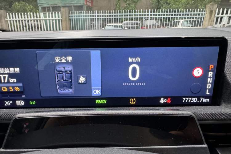 Used Ford Mustang Mach-E 2021 Leap Edition Rear-Drive Version (Standard Range) Odometer Close Up