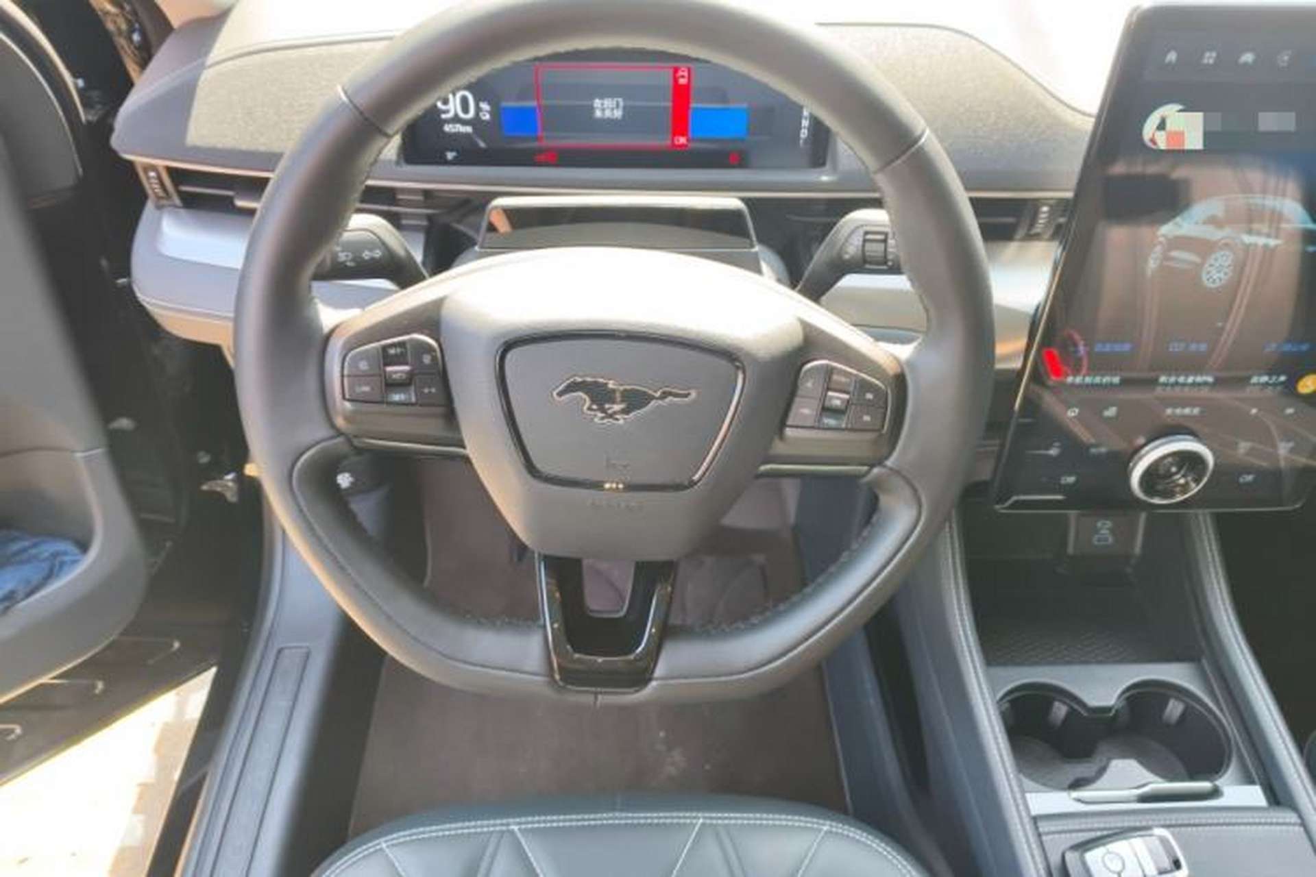 Used Ford Mustang Mach-E 2021 Leap Edition Rear-Drive Version (Standard Range) Steering Wheel
