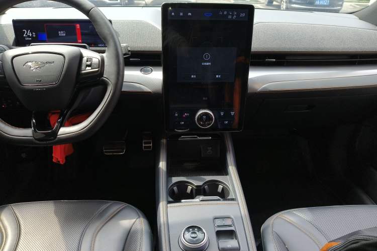 Used Ford Mustang Mach-E 2021 GT Model Audio And AC Panel