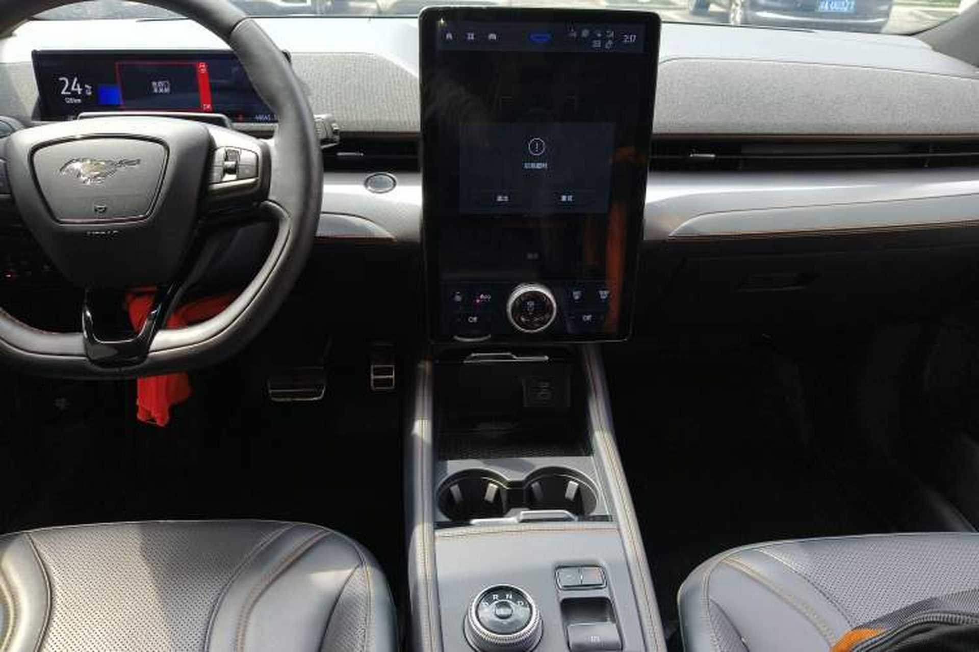 Used Ford Mustang Mach-E 2021 GT Model Audio And AC Panel