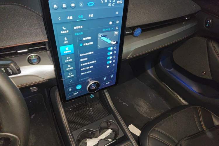 Used Ford Mustang Mach-E 2021 GT Model Audio And AC Panel