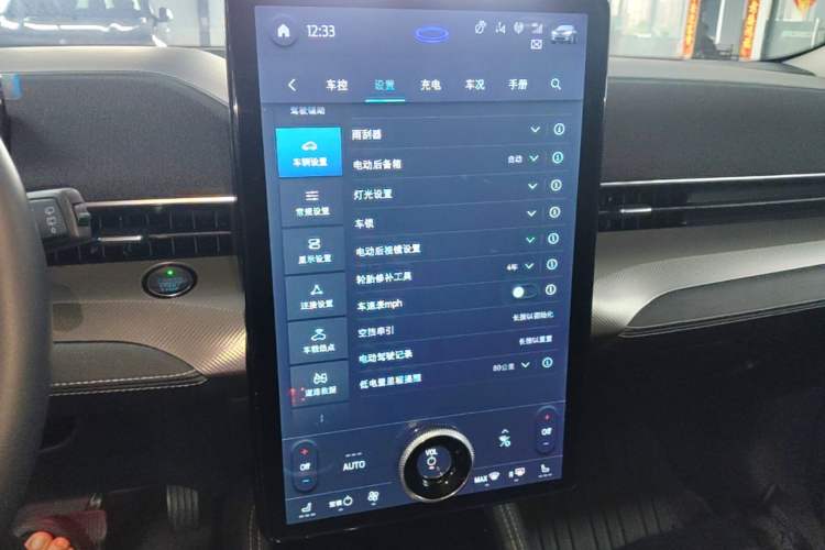 Used Ford Mustang Mach-E 2021 Wujiang Rear-Drive Version (Long Range) Audio And AC Panel