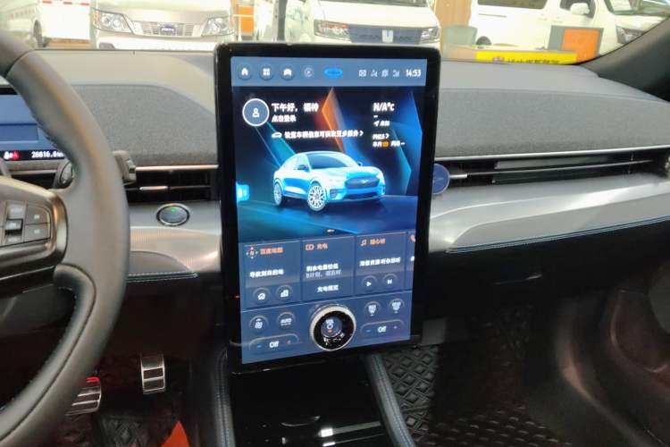 Used Ford Mustang Mach-E 2021 GT First Edition Audio And AC Panel