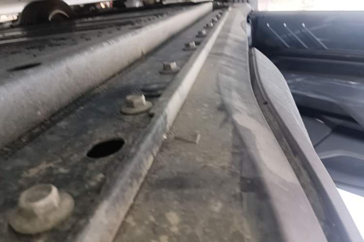 Used Ford Mustang Mach-E 2021 Leap Edition Rear-Drive Version (Standard Range) Left Side Sill