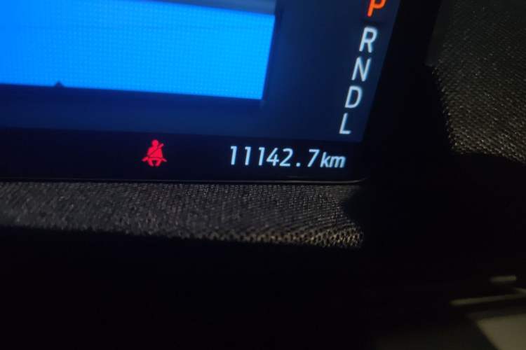 Used Ford Mustang Mach-E 2021 GT Model Odometer Close Up