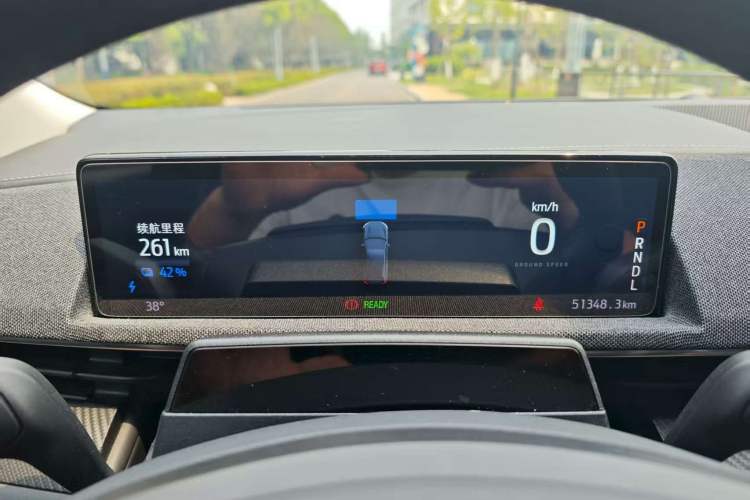 Used Ford Mustang Mach-E 2021 AION Y Plus Rear-Drive Luxury Edition (Long Range) Odometer Close Up