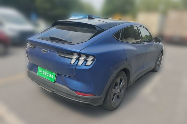 Used Ford Mustang Mach-E 2021 Leap Edition Rear-Drive Version (Standard Range) Rear Right 45 Deg