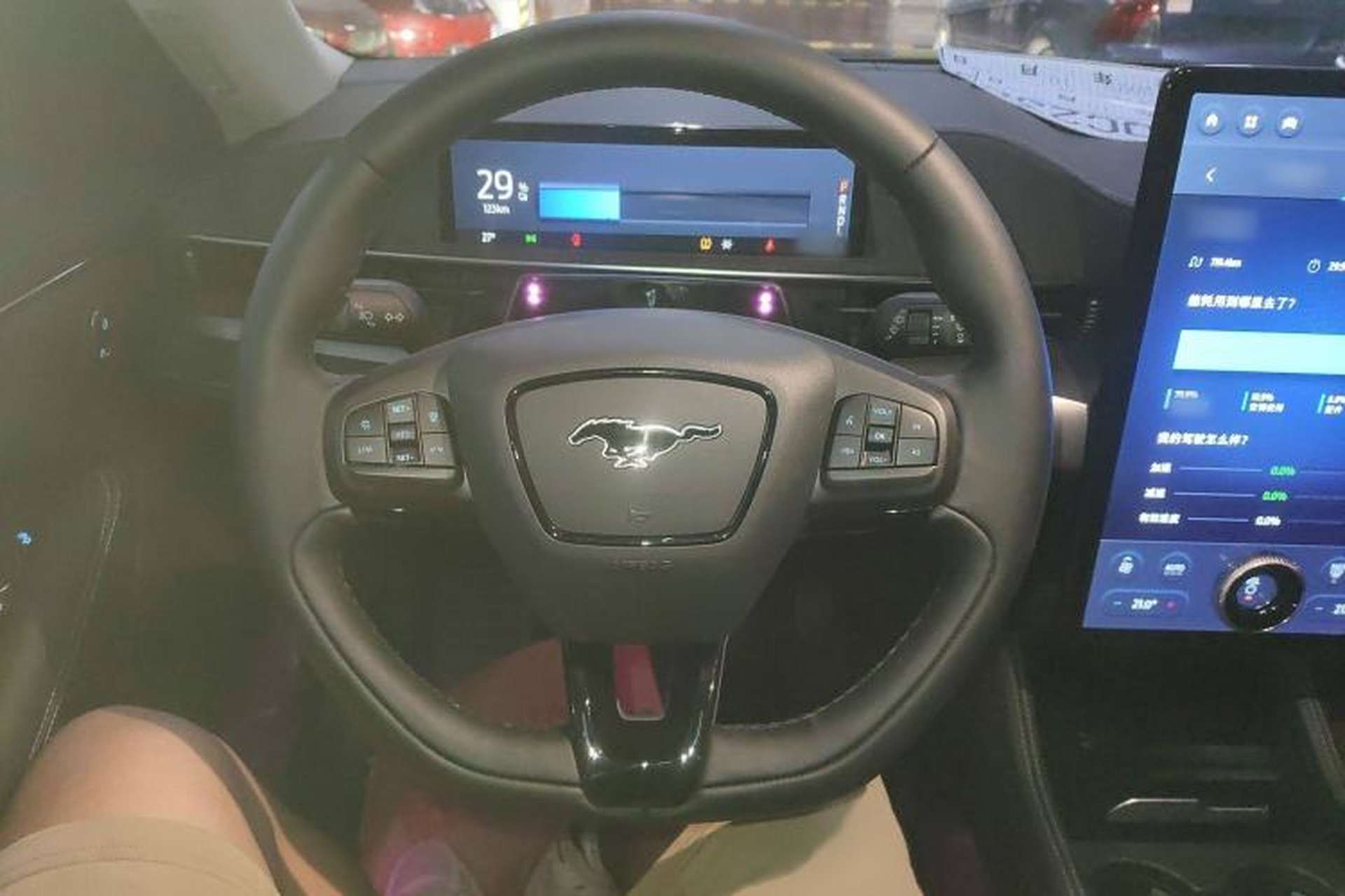Used Ford Mustang Mach-E 2021 Leap Edition Rear-Drive Version (Standard Range) Steering Wheel