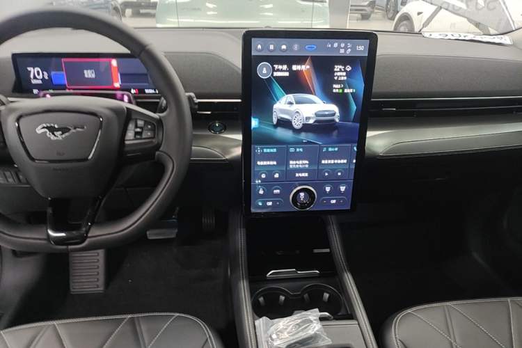 Used Ford Mustang Mach-E 2021 Leap Edition Rear-Drive Version (Standard Range) Audio And AC Panel
