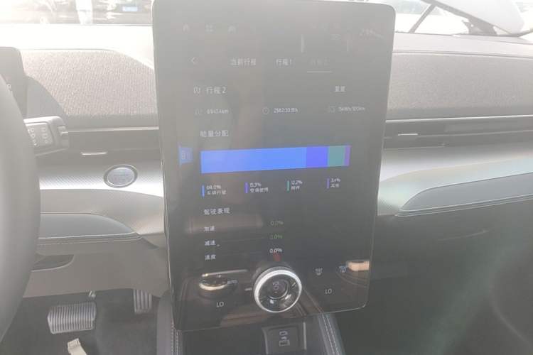 Used Ford Mustang Mach-E 2021 Leap Edition Rear-Drive Version (Standard Range) Audio And AC Panel