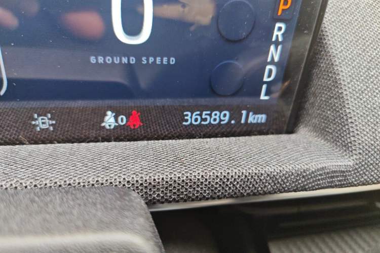 Used Ford Mustang Mach-E 2021 AION Y Plus Rear-Drive Luxury Edition (Long Range) Odometer Close Up