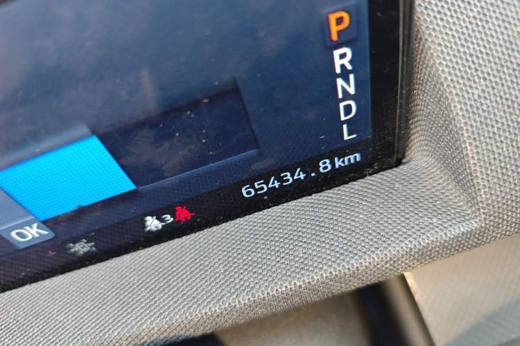 Used Ford Mustang Mach-E 2021 Leap Edition Rear-Drive Version (Standard Range) Odometer Close Up