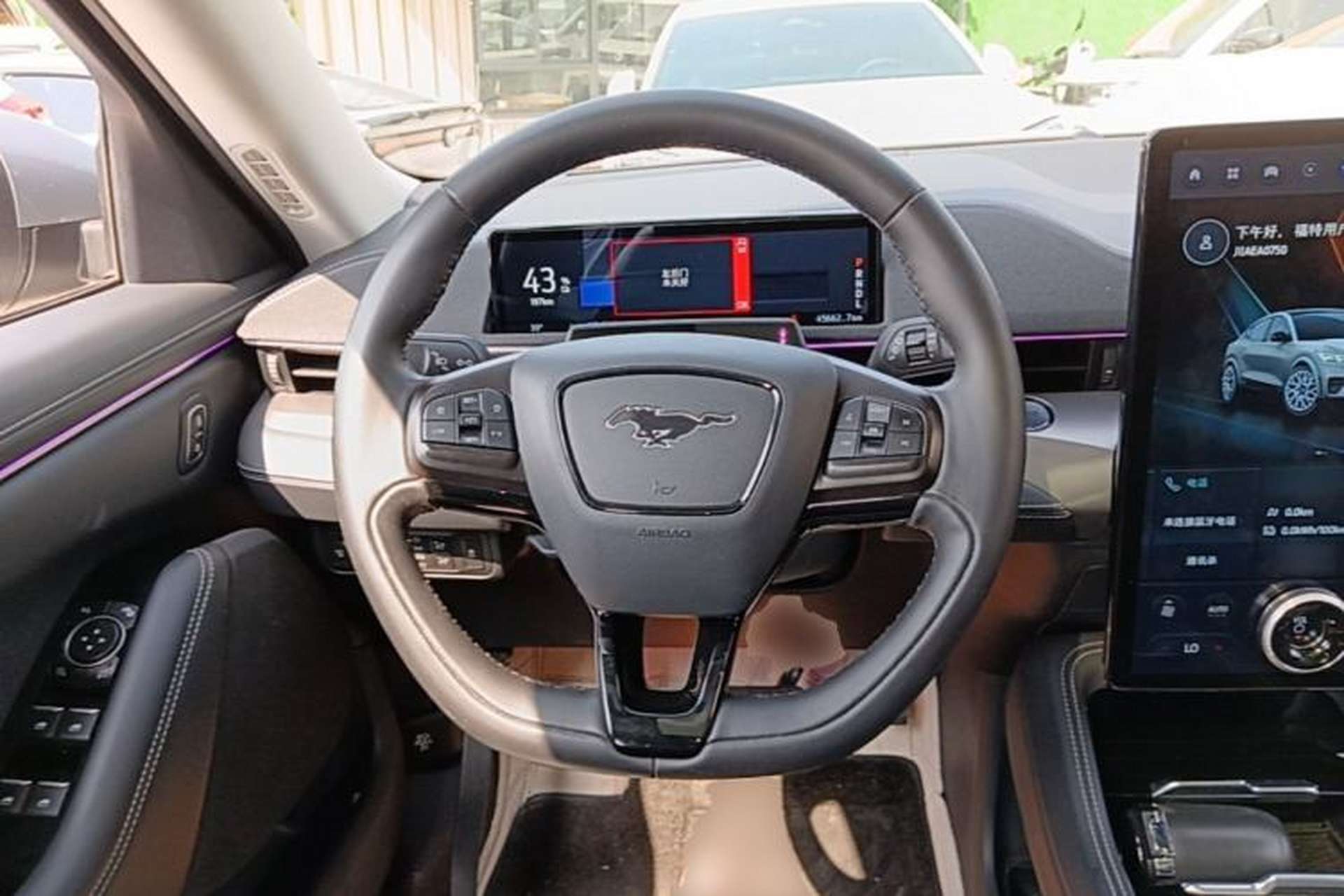 Used Ford Mustang Mach-E 2021 Wujiang Rear-Drive Version (Long Range) Steering Wheel