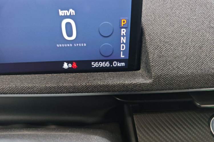 Used Ford Mustang Mach-E 2021 AION Y Plus Rear-Drive Luxury Edition (Long Range) Odometer Close Up