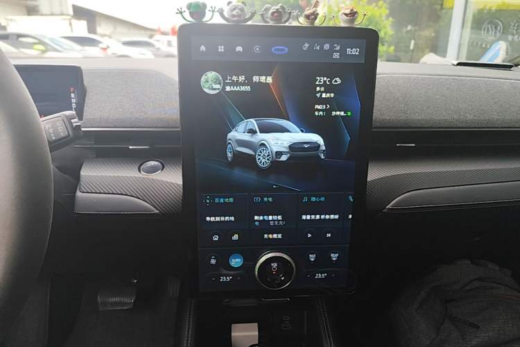 Used Ford Mustang Mach-E 2021 AION Y Plus Rear-Drive Luxury Edition (Long Range) Audio And AC Panel