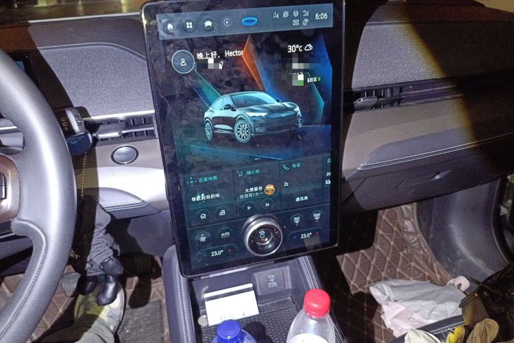 Used Ford Mustang Mach-E 2021 Leap Edition Rear-Drive Version (Standard Range) Audio And AC Panel
