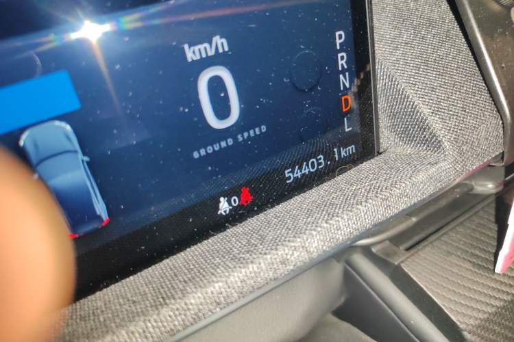 Used Ford Mustang Mach-E 2021 AION Y Plus Rear-Drive Luxury Edition (Long Range) Odometer Close Up
