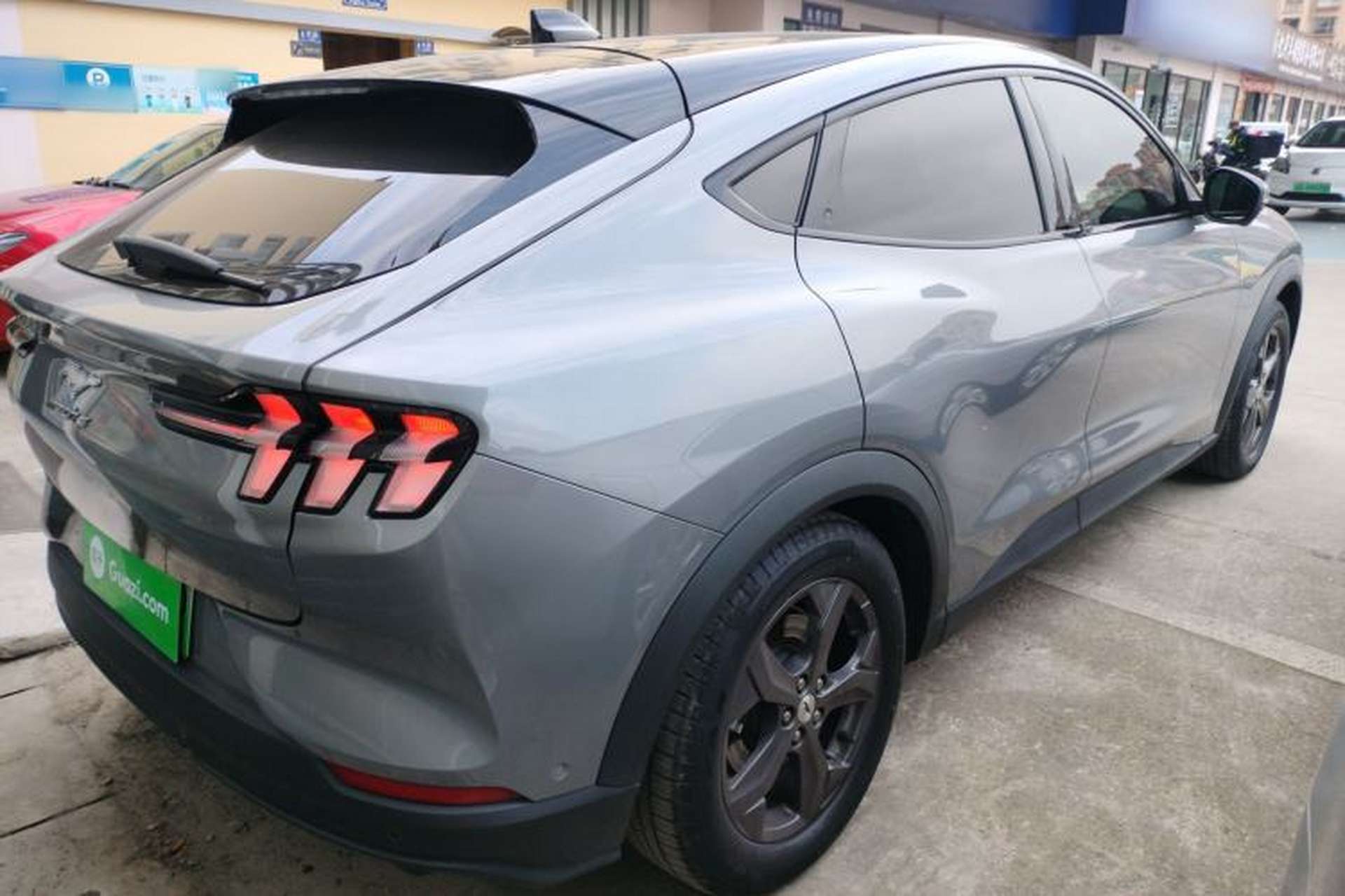 Used Ford Mustang Mach-E 2021 Leap Edition Rear-Drive Version (Standard Range) Rear Right 45 Deg