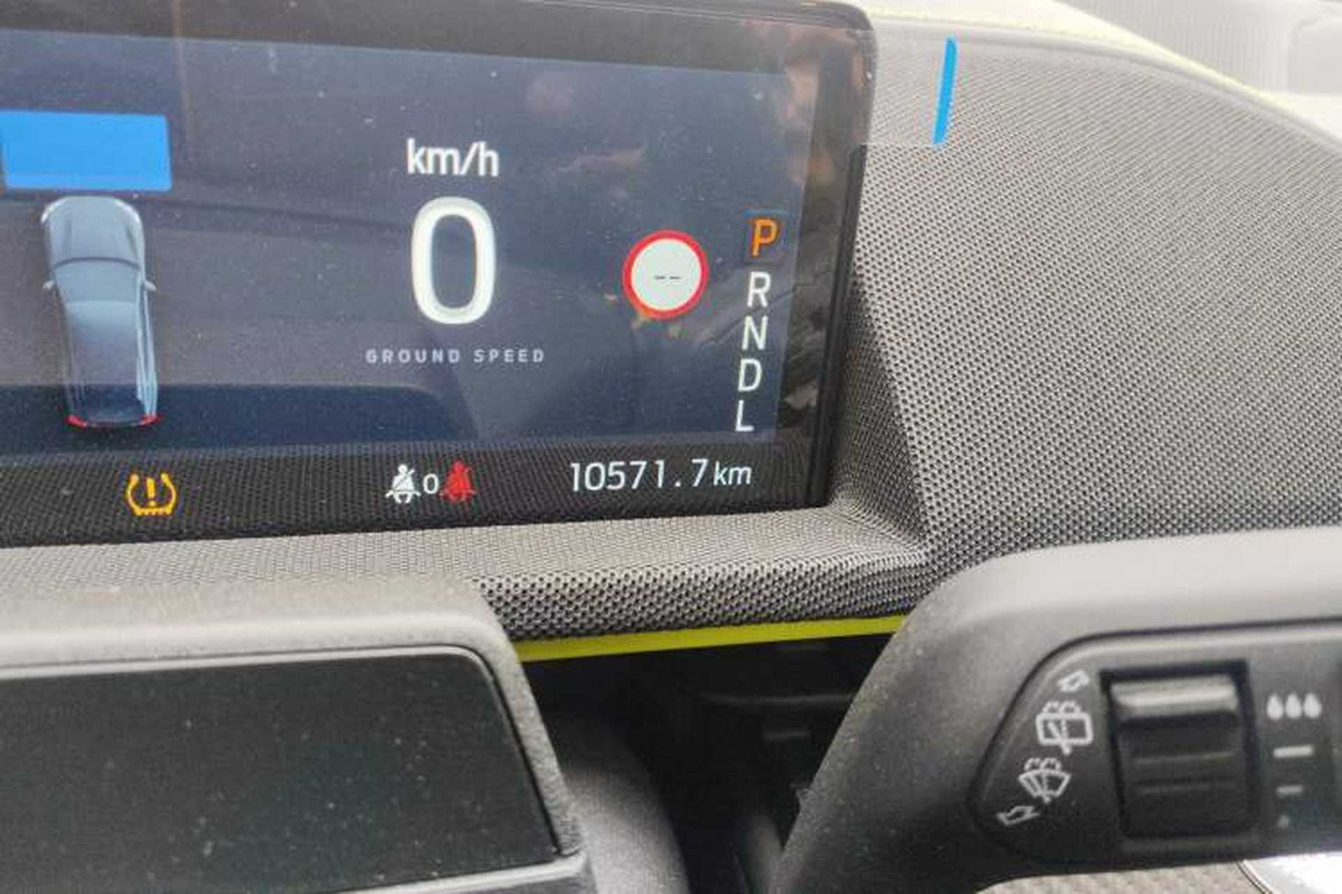 Used Ford Mustang Mach-E 2024 Windstorm Version (Long-Range) Odometer Close Up