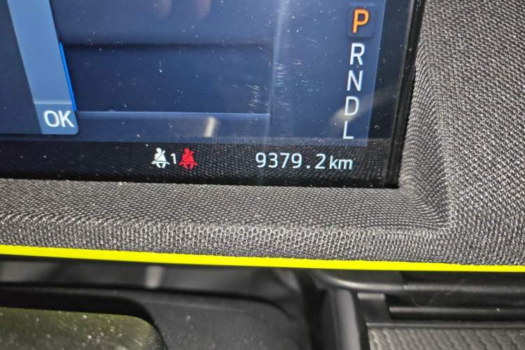 Used Ford Mustang Mach-E 2024 Windstorm Version (Long-Range) Odometer Close Up