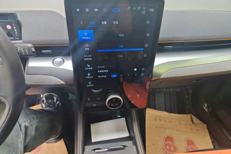 Used Ford Mustang Mach-E 2024 GT Model Audio And AC Panel