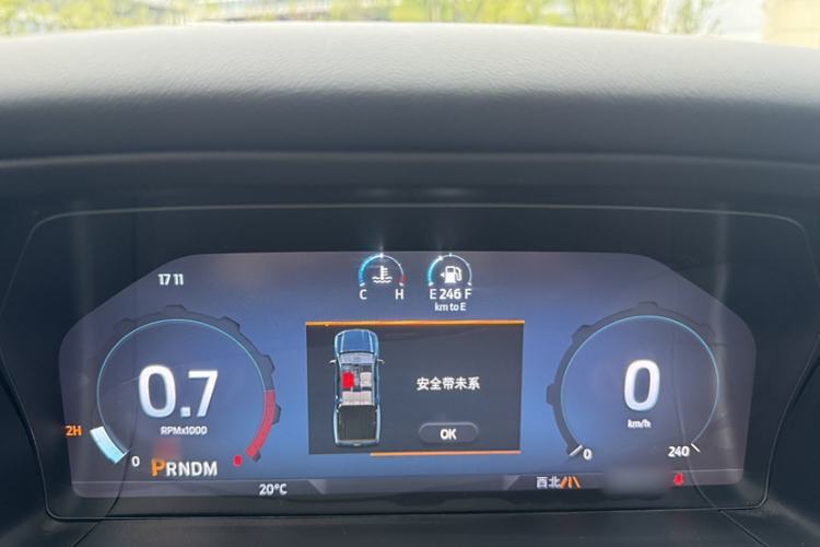 Used Ford Ranger 2023 Trailblazer 4x4 Automatic Version – Gasoline Instrument Cluster