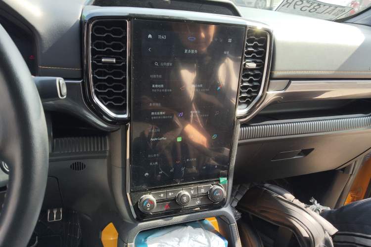 Used Ford Ranger 2023 1st Edition Diesel Audio And AC Panel