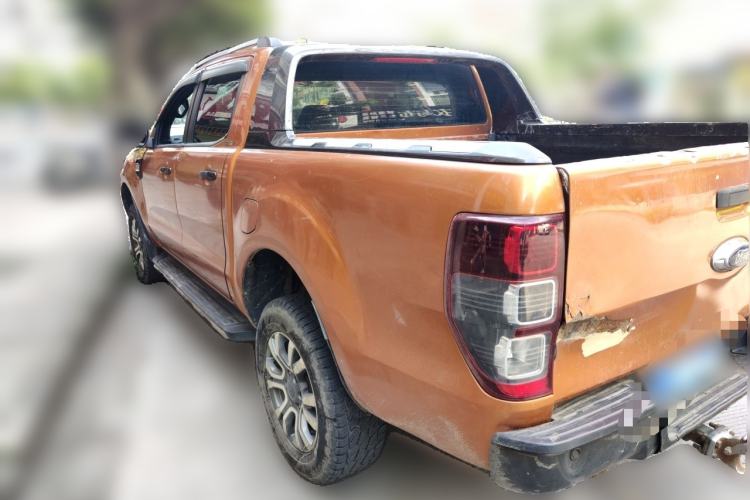 Used Ford Ranger 2018 3.2TDCi Wildtrak Rear Left 45 Deg