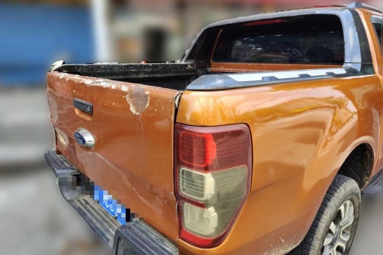 Used Ford Ranger 2018 3.2TDCi Wildtrak Rear Right 45 Deg