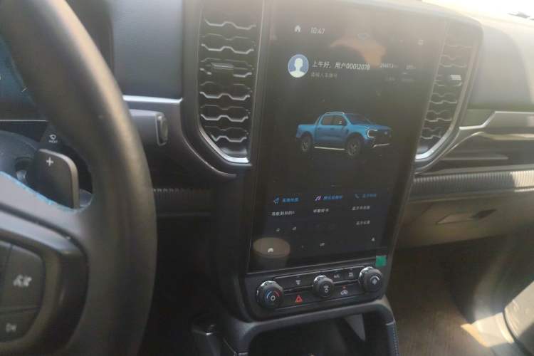 Used Ford Ranger 2023 Shanlin Two-Wheel Drive Automatic Diesel Audio And AC Panel