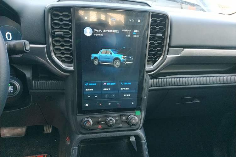 Used Ford Ranger 2023 Shanlin 4x4 Automatic Version Gasoline Audio And AC Panel
