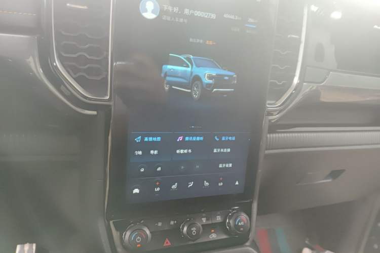 Used Ford Ranger 2023 Wild Terrain 4x4 Automatic Version Gasoline Audio And AC Panel