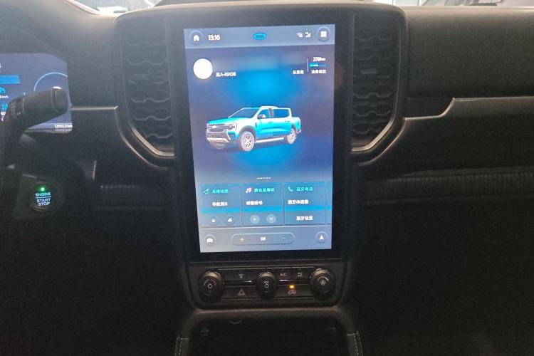 Used Ford Ranger 2023 Shanlin 4x4 Manual Transmission Gasoline Model Audio And AC Panel