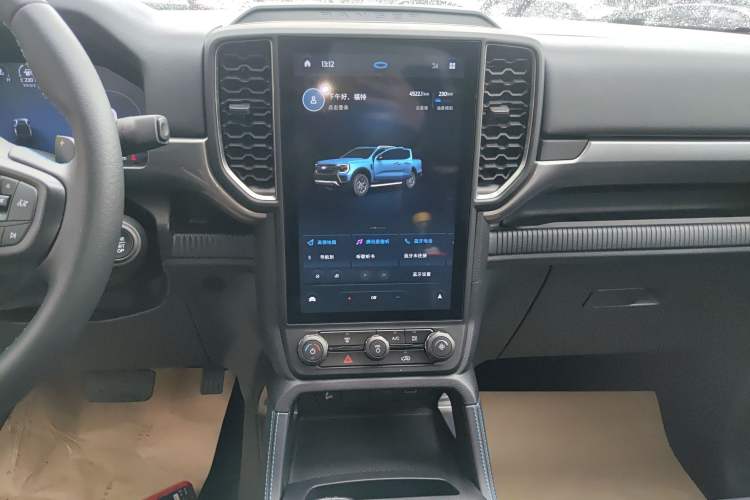Used Ford Ranger 2023 Shanlin 4x4 Automatic Version Gasoline Audio And AC Panel