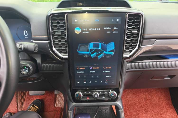 Used Ford Ranger 2023 Trailblazer 4x4 Automatic Version – Gasoline Audio And AC Panel