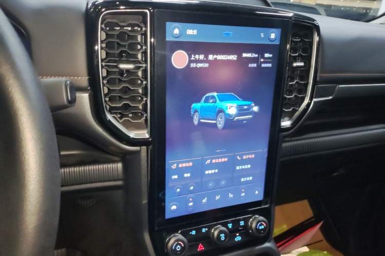 Used Ford Ranger 2023 Trailblazer 4x4 Automatic Off-Road Version – Gasoline Audio And AC Panel