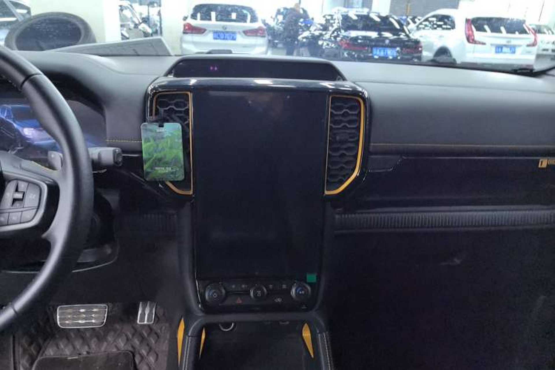 Used Ford Ranger 2023 1st Edition Gasoline Model Audio And AC Panel