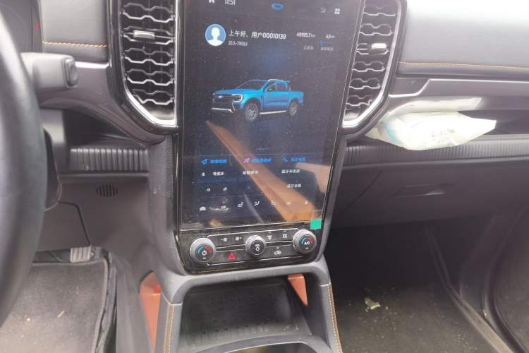 Used Ford Ranger 2023 Trailblazer 4x4 Automatic Version – Gasoline Audio And AC Panel