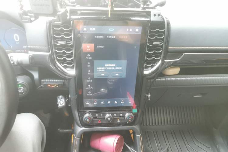 Used Ford Ranger 2023 Wild Terrain 4x4 Automatic Version Gasoline Audio And AC Panel