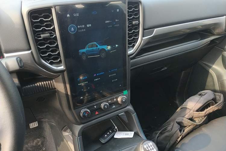 Used Ford Ranger 2023 Shanlin Two-Wheel Drive Manual Gasoline Model Audio And AC Panel