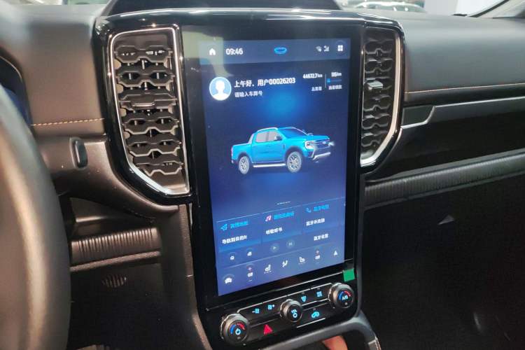Used Ford Ranger 2023 Trailblazer 4x4 Automatic Diesel Audio And AC Panel