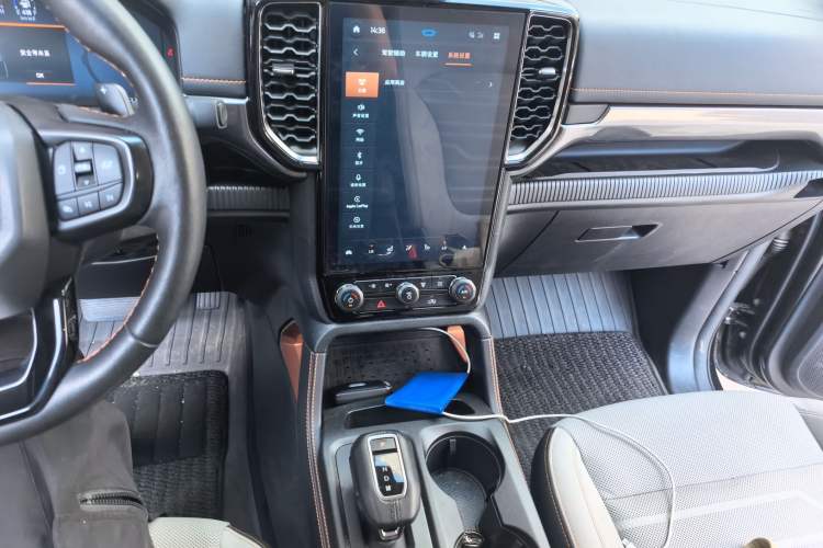 Used Ford Ranger 2023 Trailblazer 4x4 Automatic Version – Gasoline Audio And AC Panel