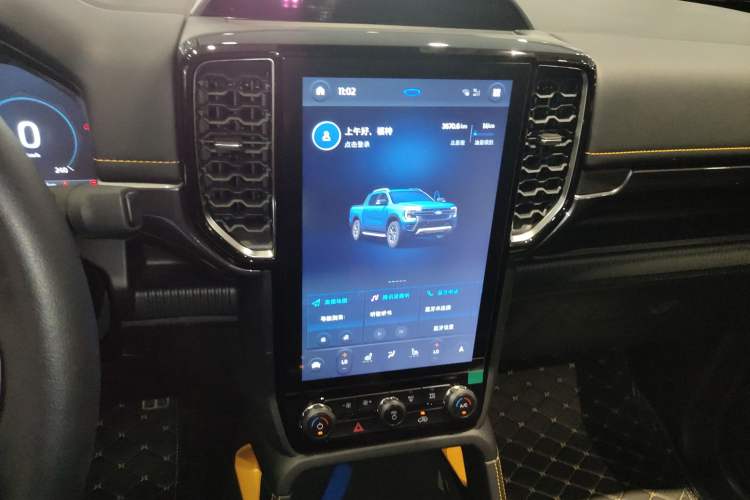 Used Ford Ranger 2023 Wild Terrain 4x4 Automatic Version Gasoline Audio And AC Panel