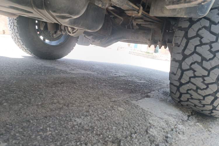Used Ford Ranger 2023 Shanlin 4x4 Automatic Version Gasoline Chassis Rear Left