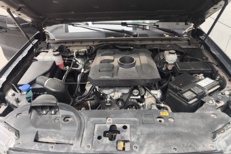 Used Ford Ranger 2023 Shanlin Two-Wheel Drive Manual Gasoline Model Engine Bay