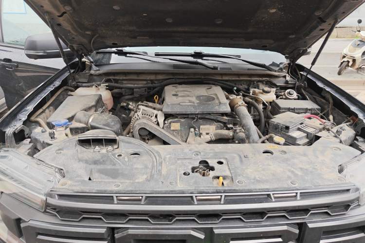 Used Ford Ranger 2023 Trailblazer 4x4 Automatic Diesel Engine Bay